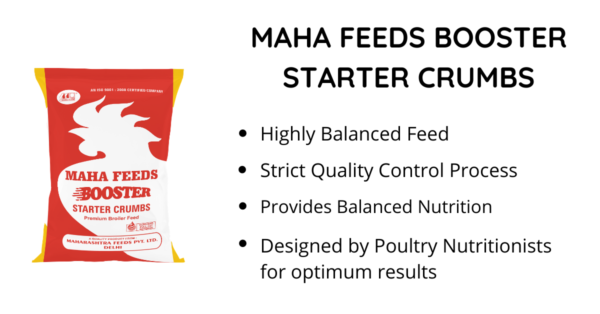 maha feeds booster starter crumbs